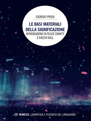 cover image of Le basi materiali della significazione